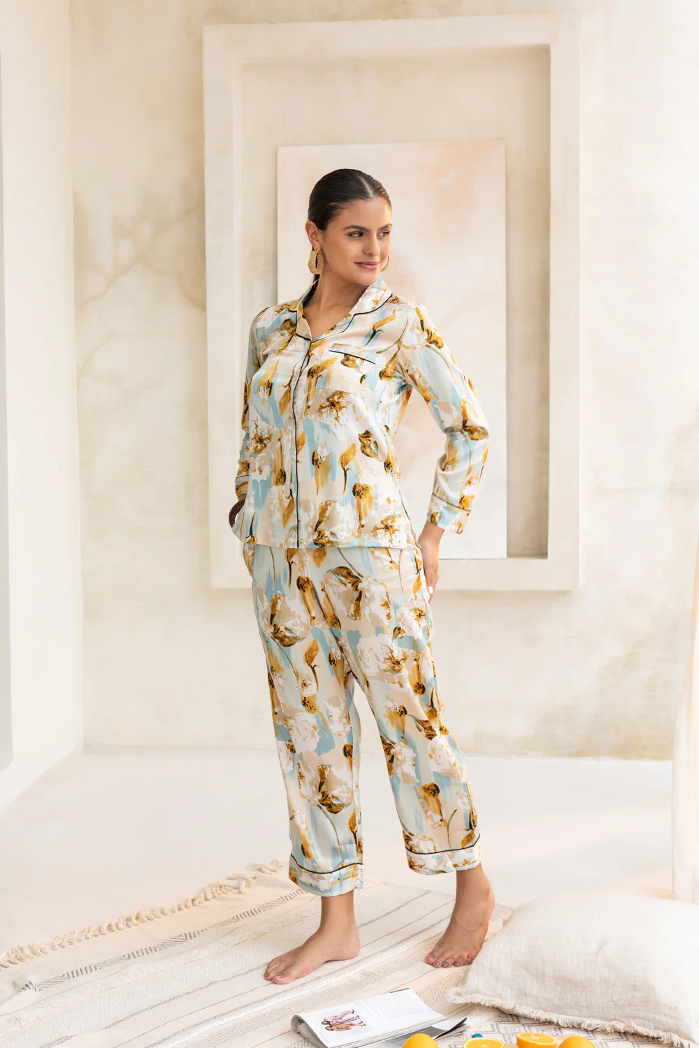 Aqua Mocha Classic pj set - Image 3