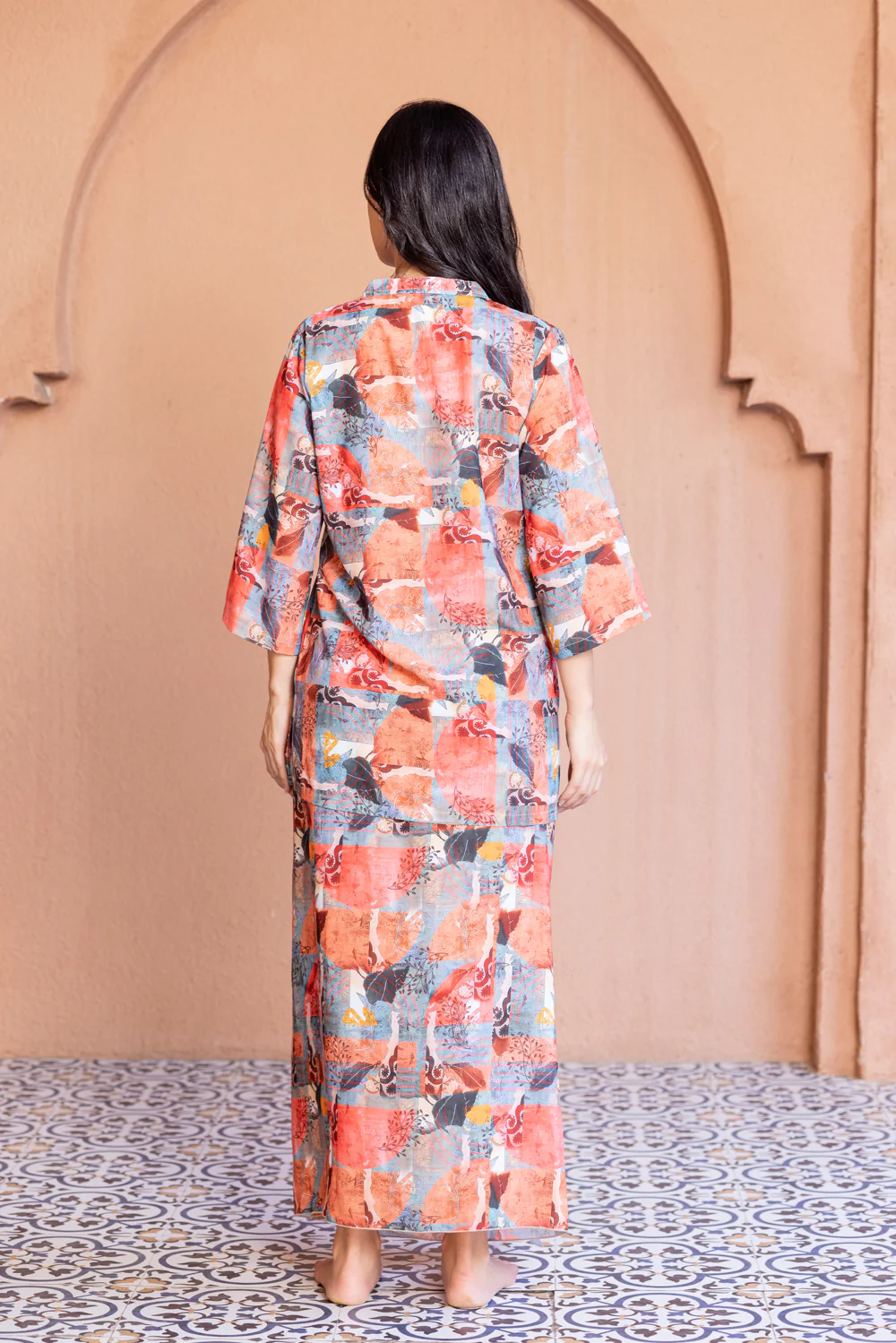 Classic Indian Lungi Kurta - Image 3