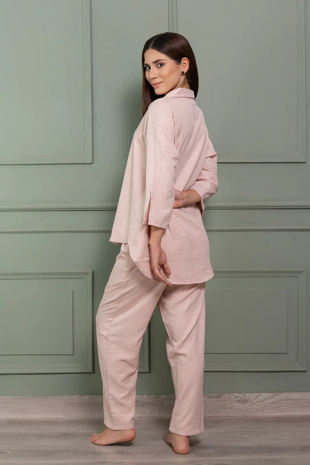 Co-ord set in Linen - Image 4