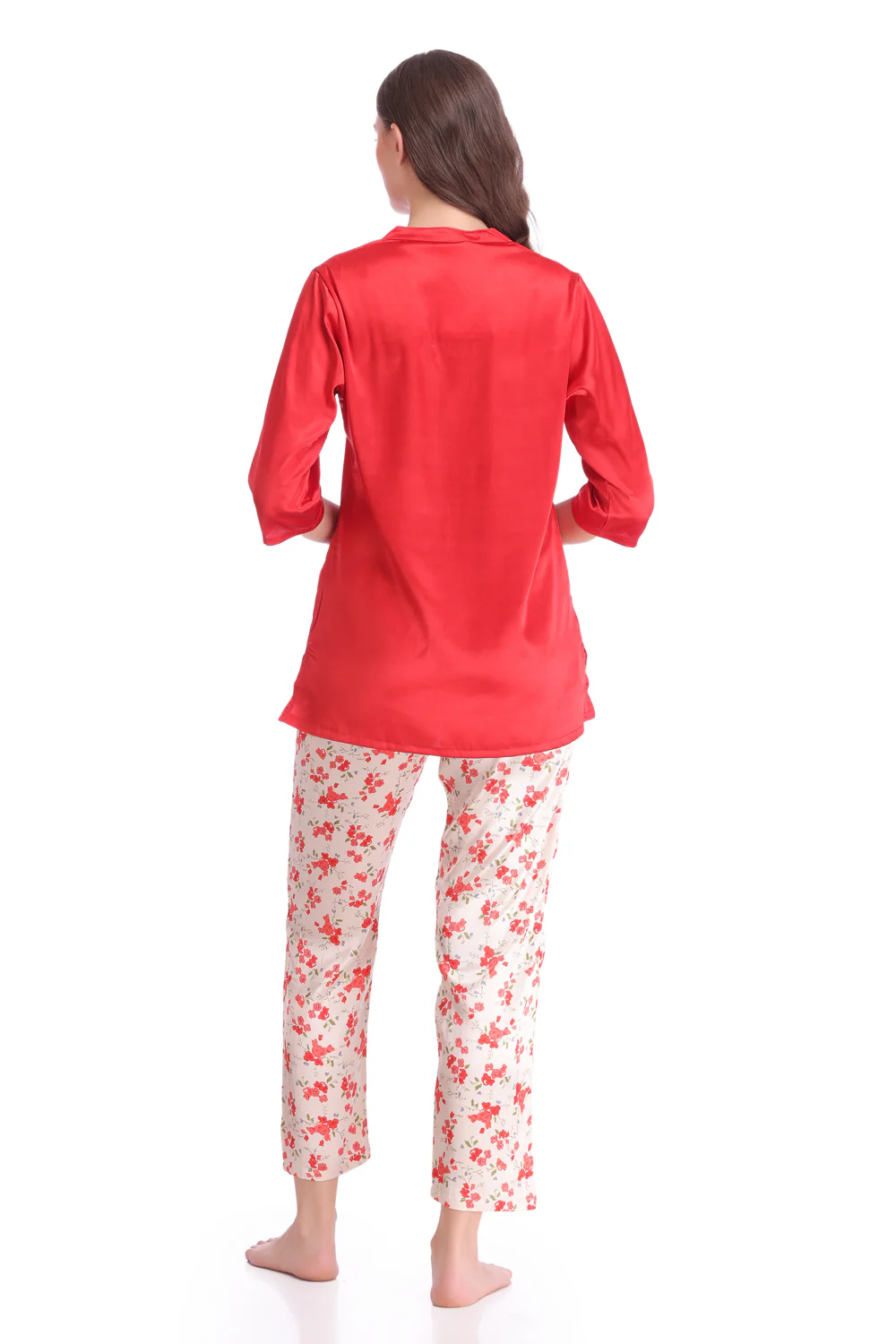 Lounge Night suit in Satin - Image 6