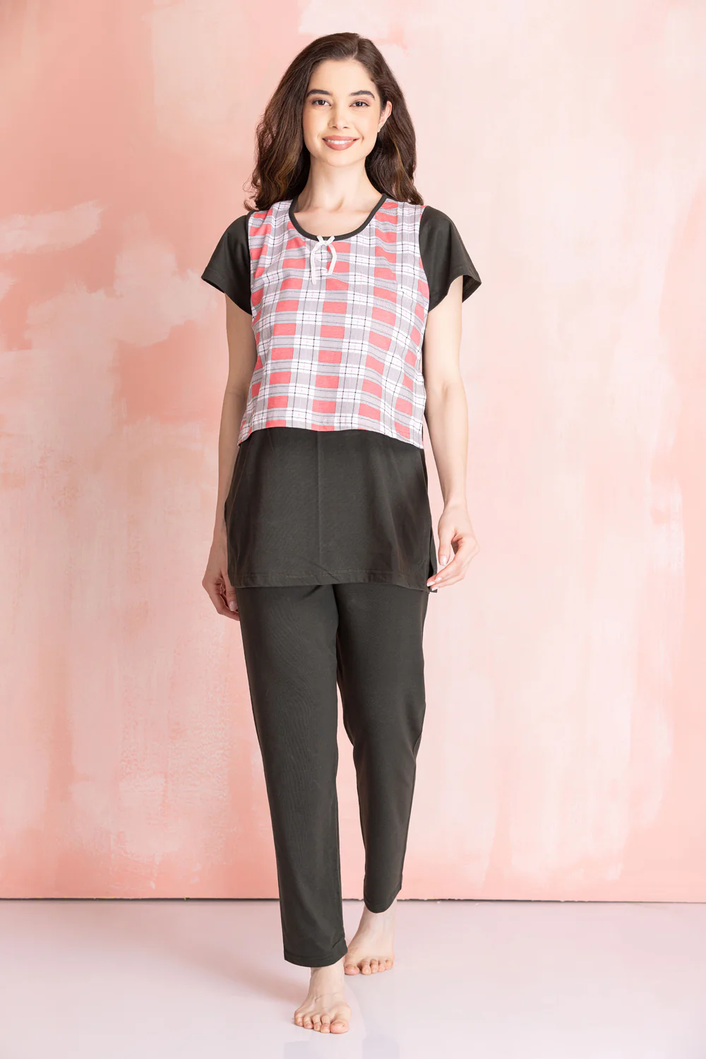 Feeding Night suit in knit cotton - Image 2