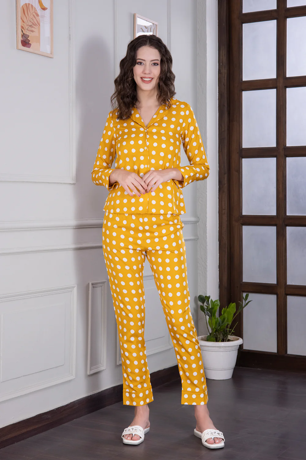 Polka Dot Night suit - Image 2