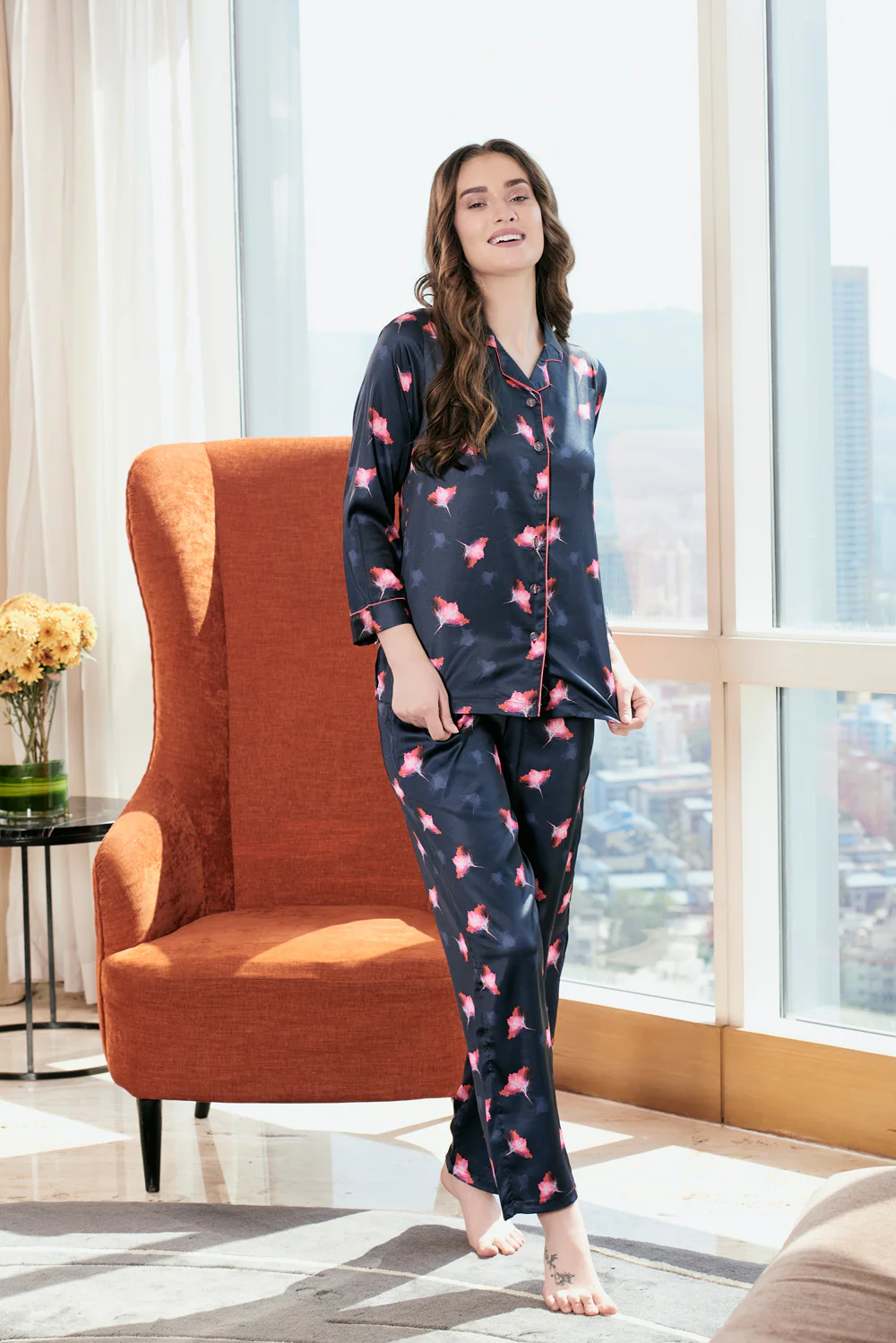 Fantasy flower Night suit - Image 3