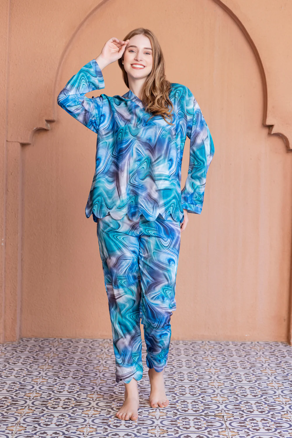 Satin Co-ord set - Image 2