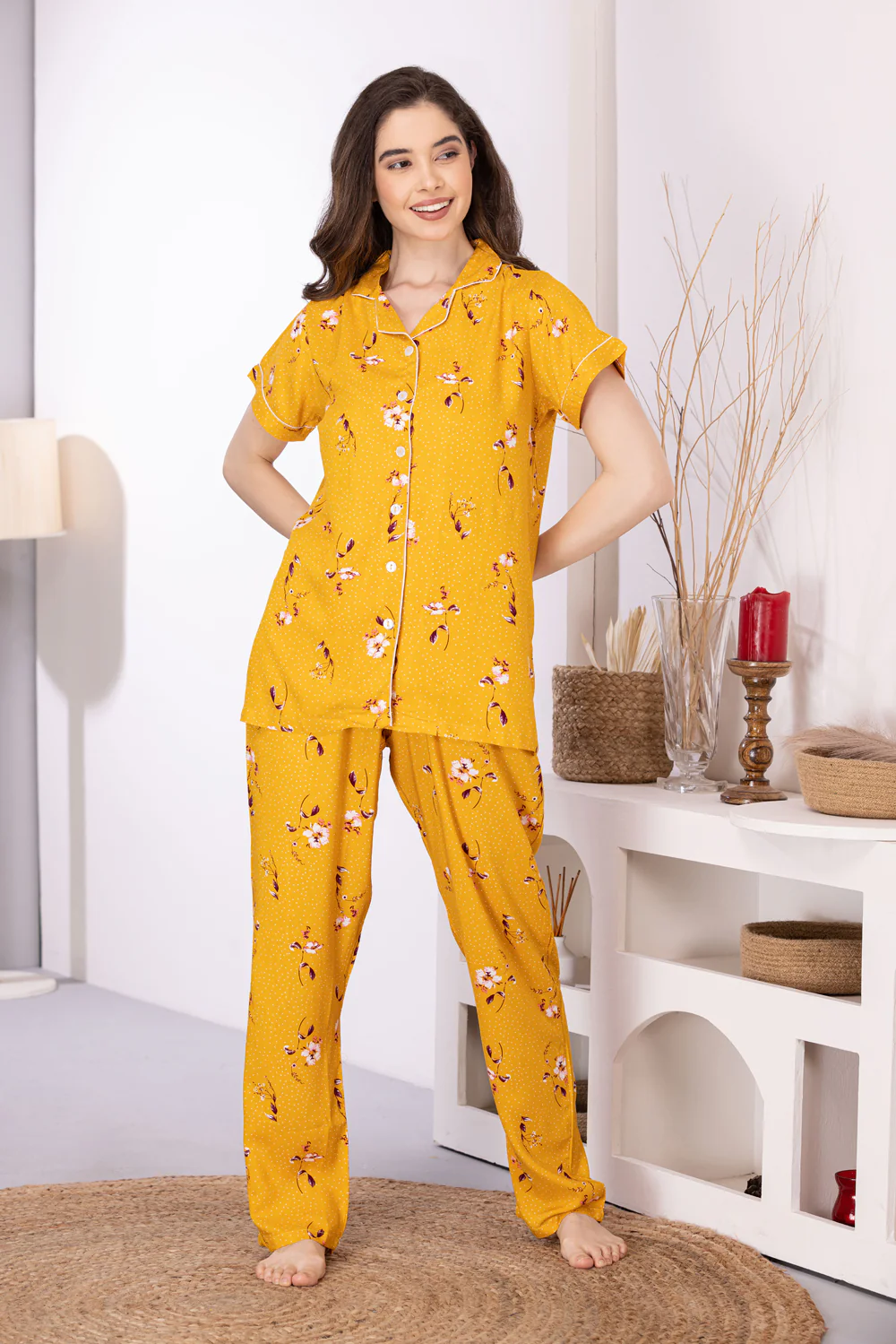 Spring Printed Night suit - Image 2