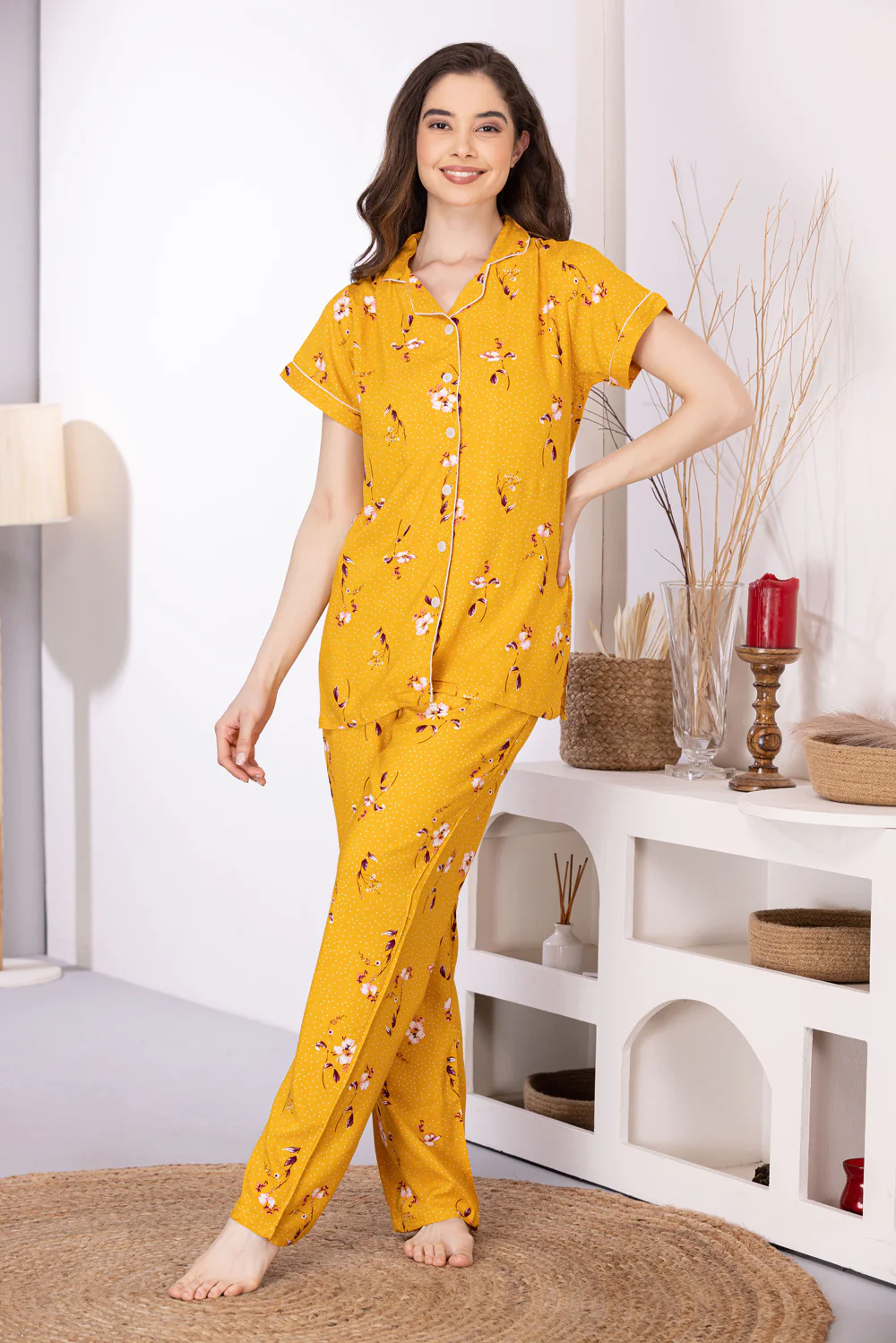 Spring Printed Night suit - Image 3